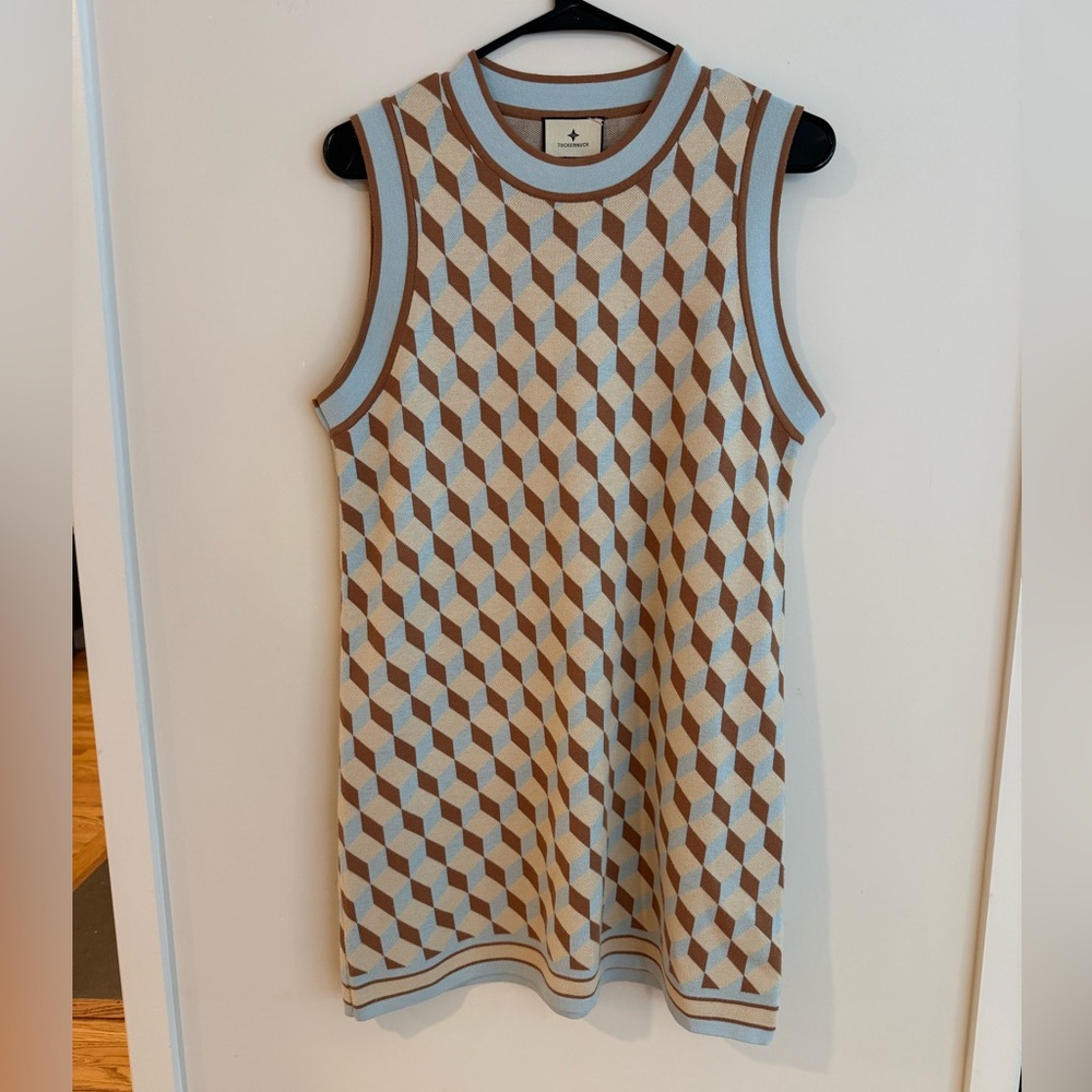 Tuckernuck jacquard knit dress